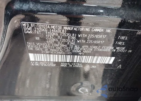 2017 Toyota Rav4 Xle from USA, damaged, VIN 2T3RFREV3HW683365